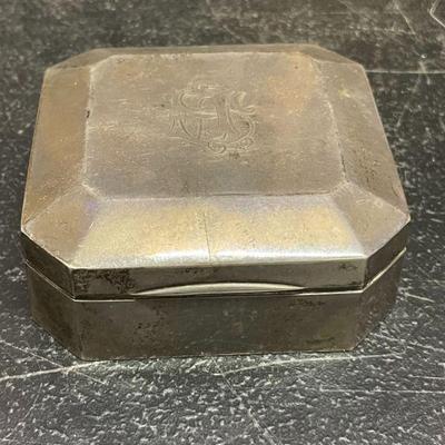 STERLING SILVER JEWELRY BOX