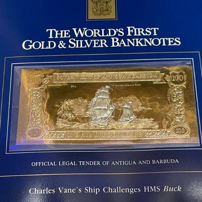 GOLD/SILVER BANKNOTES