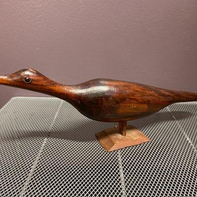 WOODEN CARVED BIRD