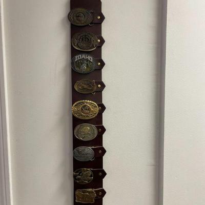 BELT BUCKLE COLLECTION (10)