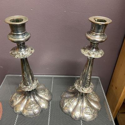 PAIR CANDLESTICKS