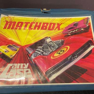 MATCHBOX CASE WITH 48 CARS/TRUCKS