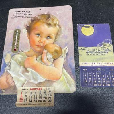 VINTAGE CALENDARS 1949/1950