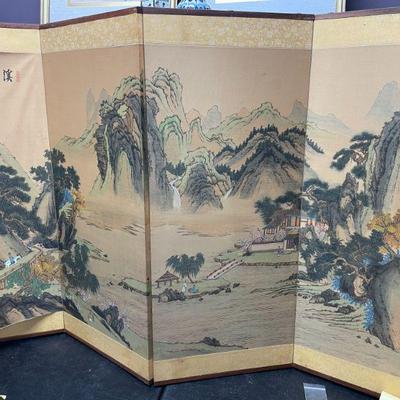 QUAD FOLD ASIAN PANEL