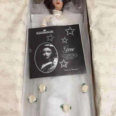 1995 ashton drake gene marshall in monaco 16 brunette bride doll