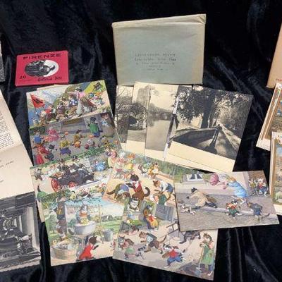 Photo postcards albert monier grimani, mainzer & other
