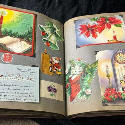 Scrap book photos postcards & more