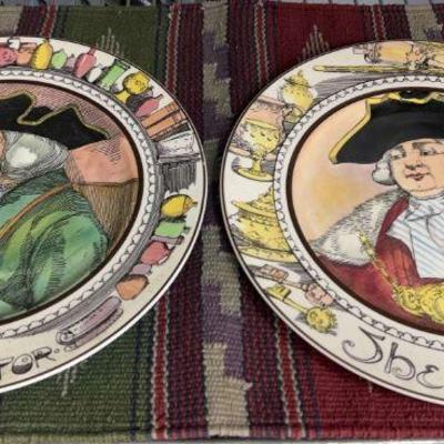 Royal doulton the mayor" & "the doctor"