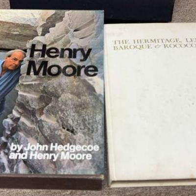 Coffee table books henry moore and hermitage museum