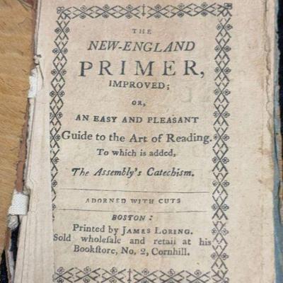 The new england primer james loring printer