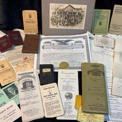 Montana ephemera political banking & other