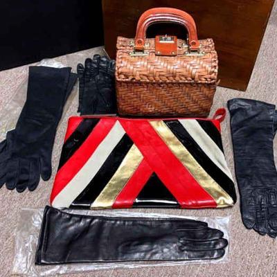 Handbags gloves