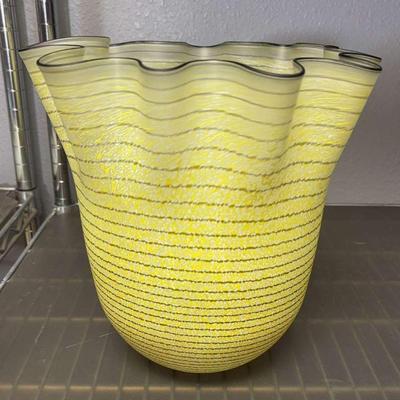 Kosta boda art glass vase