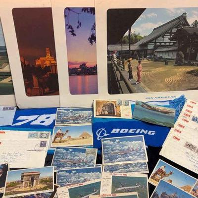 Airline collectibles pan am western, twa & boeing