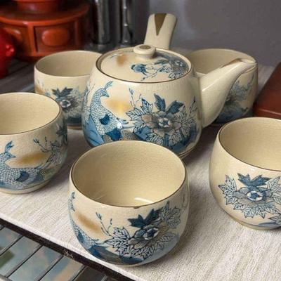 Japanese tea set