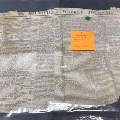 1854 louisville weekly journal