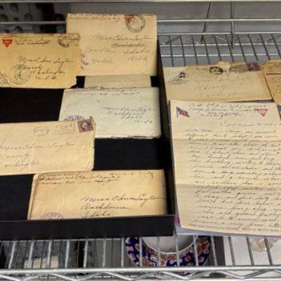 1918 ww1 soldier correspondence