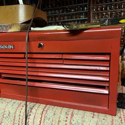 Stack on tool chest