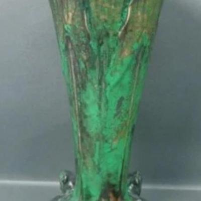 Weller coppertone vase 1920’s