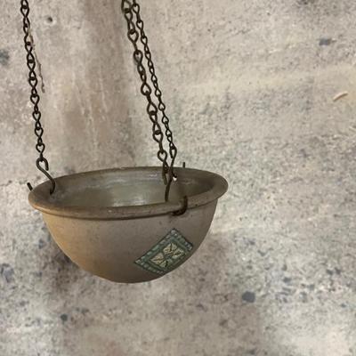 Weller “Parian” hanging pot