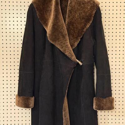 Lamb skin coat