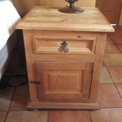 Mexican Pine Side Night Stand