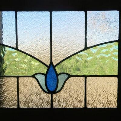 Stained Glass Panels Set of Two