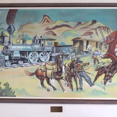 1930s Unfinished Copy After 1907 Buffalo Bill Poster