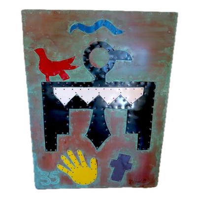 Thom Wheeler Mixed Media On Copper