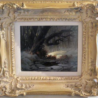 M. Charles Reinhardt "Sunlight & Snow"