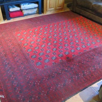 Antique Bukhara Handmade Persian Rug