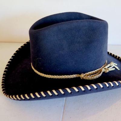 Rand's Custom Hatters 221 Rocking Bar Felt Vintage Women's Cowboy Hat
