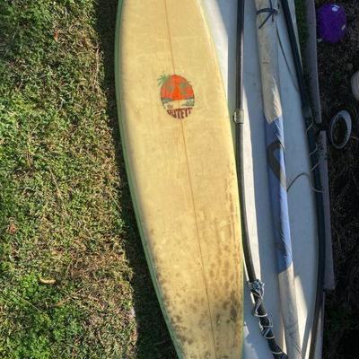 single fin surfboard