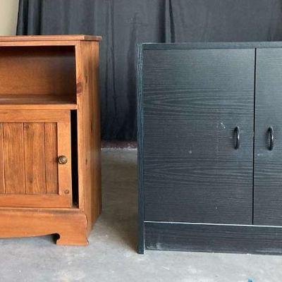 Pa120 two 2 door storage cabinets