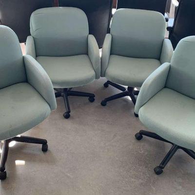 Pa108 4 aqua chairs