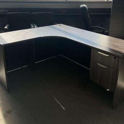 Pa179 gray office desk lot 2