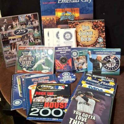 MARINERS! Collectibles Dated From 1997 * History Of Safeco Field * DVD's * Variety Of Books*
