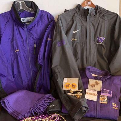 University of Washington Huskies Nike Team Jacket & Columbia Team Jacket
