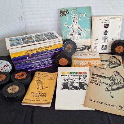 Vintage Seattle Sports Memorabilia * Basketball, Hockey & Football *
