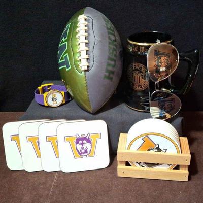 U Of W Huskies * Collector''s Watch * Football * Mug * Coasters *
