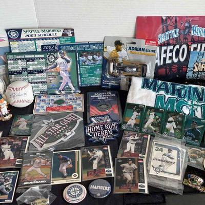 Seattle Mariners Collectible Baseball Memorabilia
