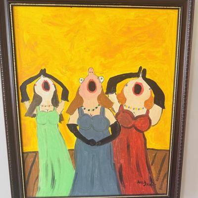 BILL DAVIS SIGNED ART