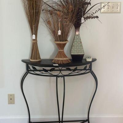 Cute little half-moon table