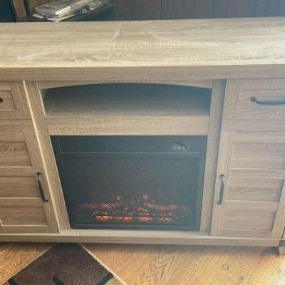 Electric TV Console/Fireplace