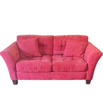 Lot 001  
Jackson Furniture Co. Contemporary Brushed Micro-suede Loveseat
