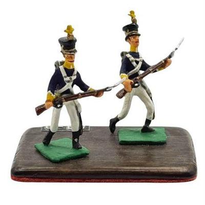 Lot 217-279   
Britains Ltd Napoleonic Era French Voltigeur Infantry Union