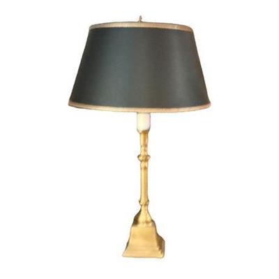 Lot 011
Brass Candlestick Table-Top Lamp