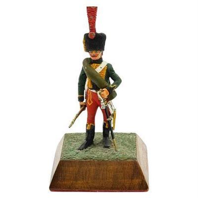 Lot 217-269   
Mounted Chasseur of the Guard Napoleonic Era Plaster Military Model