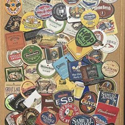 Lot 191  
Vintage Promotional Beer Coaster Collection