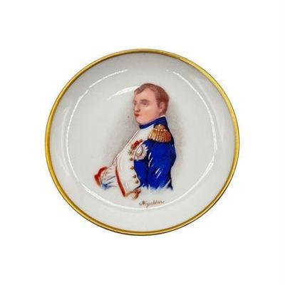 Lot 237   
Vintage Limoges Porcelain Napoleon Bonaparte Trinket Dish